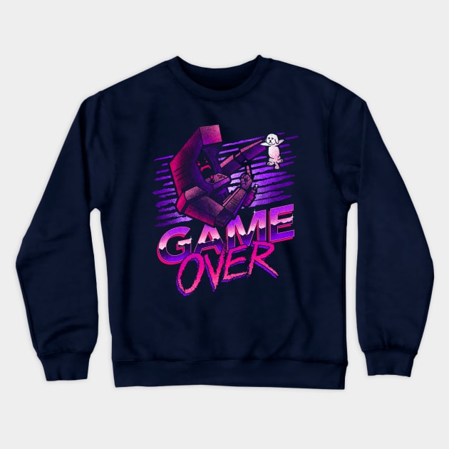 Game Over Crewneck Sweatshirt by CoryFreemanDesign